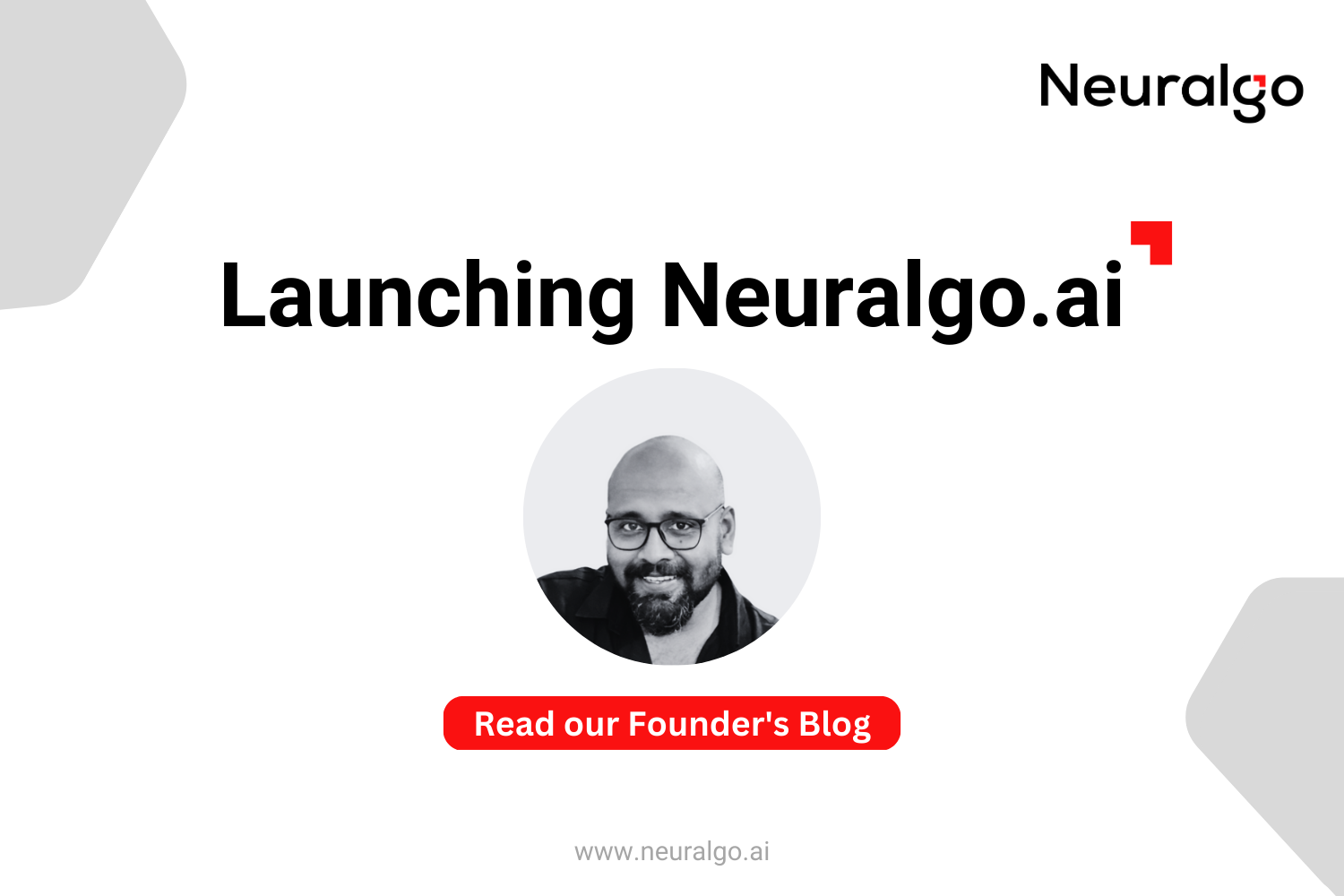 Launch of our new venture, Neuralgo.ai
